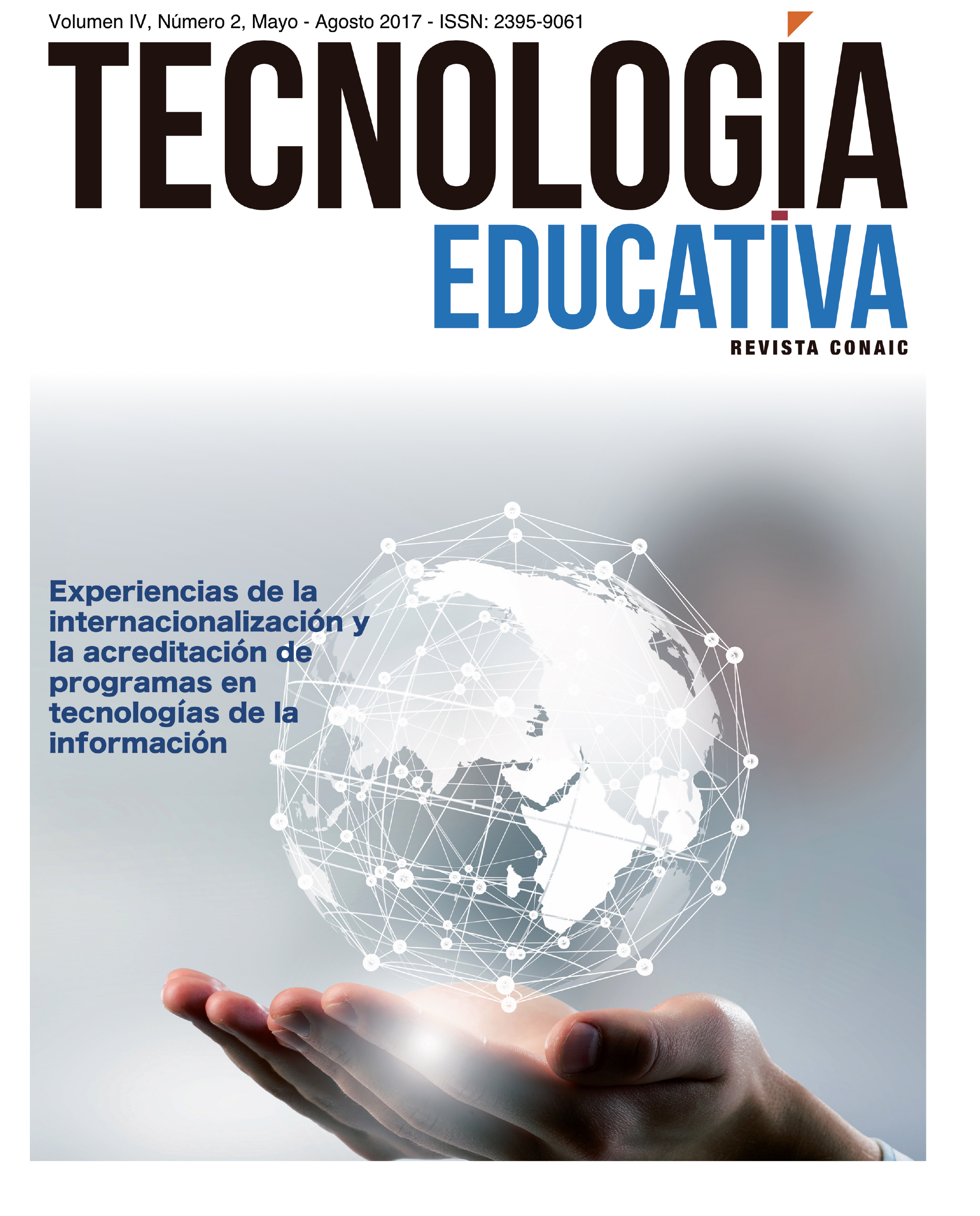 					Ver Vol. 4 Núm. 2 (2017): TECNOLOGÍA EDUCATIVA Vol. 4 Núm. 2, 2017
				